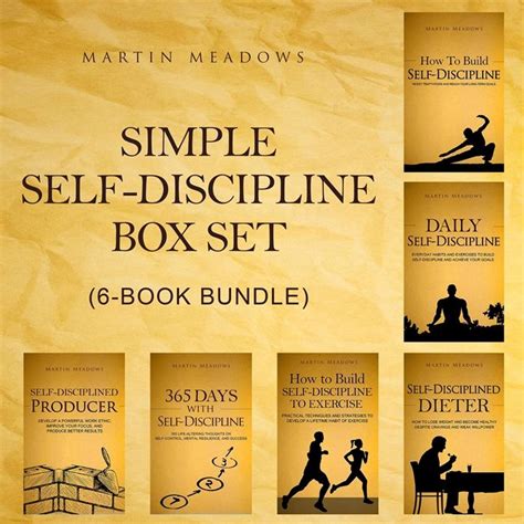 2019 Simple Self Discipline Box Set 6 Book Bundle Audiobook By