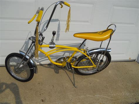 Sold November 1969 Lemon Peeler Schwinn Stingray 5 Speed Bicycle