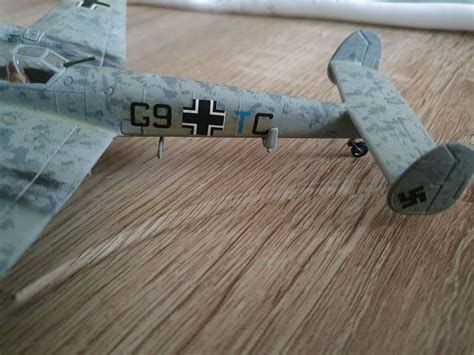 Modellflugzeug Militärflugzeug Messerschmidt Bf110e In Sachsen Anhalt