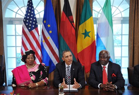 Obama Meets With Leaders Of 4 African Nations Hails Continents