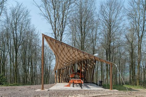 Aa Design And Make Students Test The Limits Of Timber In Tensile Woodland