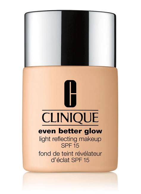 Remove with your favourite clinique makeup remover. Clinique Even Better Glow Light Reflecting Makeup SPF15 ...