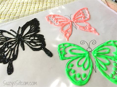 Easy To Make Butterfly Window Clings
