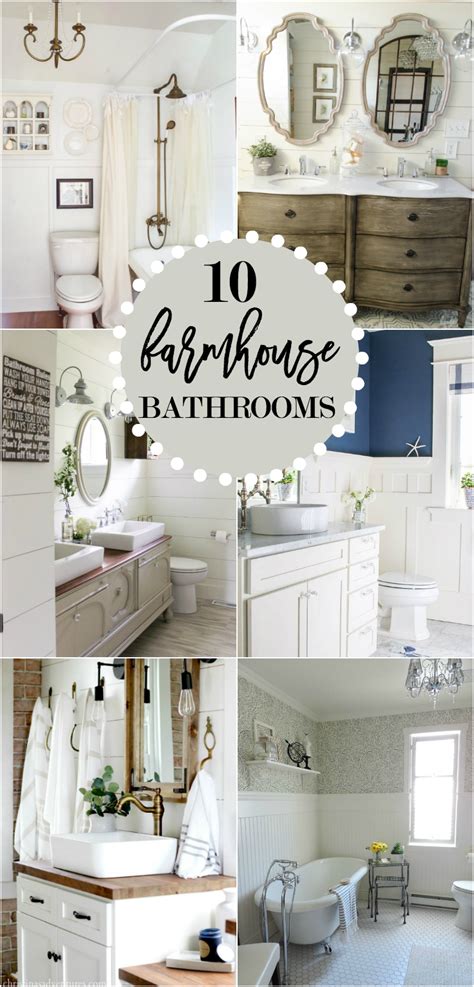 10 Gorgeous Farmhouse Bathroom Renovations Home Stories A To Z