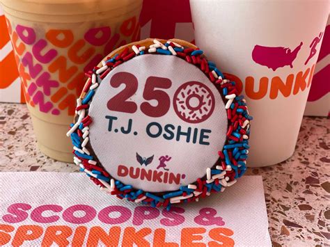 Local Dunkin’ Donuts celebrating TJ Oshie’s 250th career goal with free