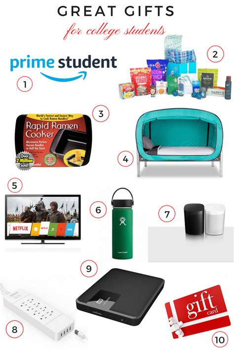 What is their greatest personality trait that will help them climb the. Top Gifts for College Aged students - MomTrends