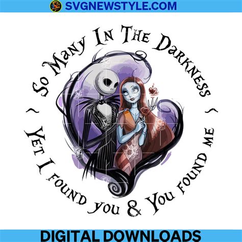 Jack And Sally In Heart Png Couple Jack And Sally Png The Nightmare