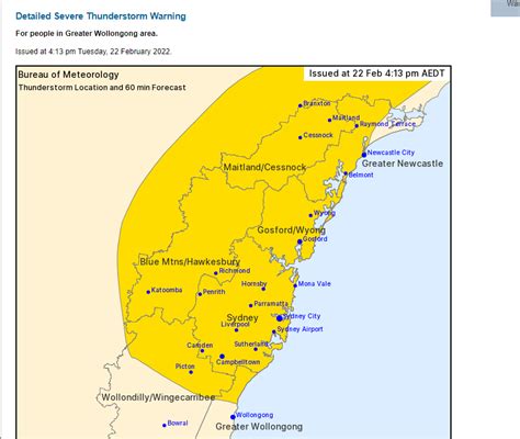 Bureau Of Meteorology New South Wales On Twitter Detailed