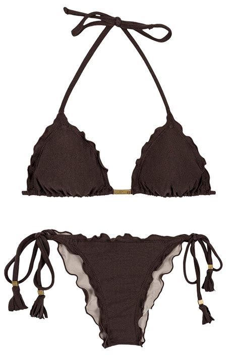 meteorite frufru two piece swimwear swimwear tops brazilian bikini meteorite scrunch tie