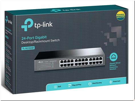 Tp Link Tl Sg1024d 24 Port Gigabit Switch Zenith Computers