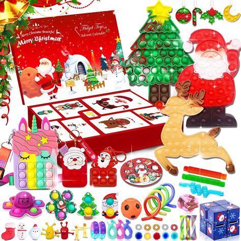 Fidget Advent Calendar For Kids 2022 Christmas Countdown