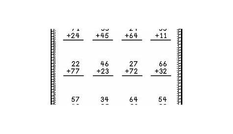 Double Digit Addition Without Regrouping - Two Digit Addition March Themed