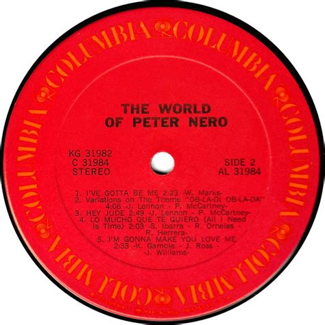 Peter Nero The World Of Peter Nero Used Vinyl High Fidelity Vinyl