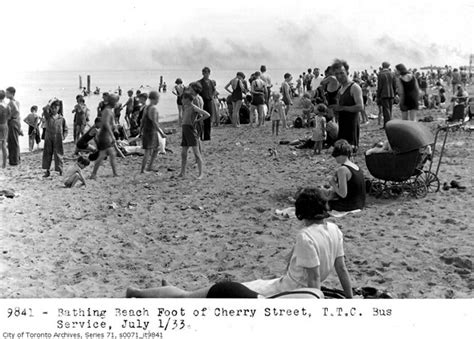 What Beaches Used To Look Like In Toronto