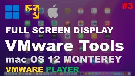 Full Screen Hd Display Install Vmware Tools On Macos 12 Monterey