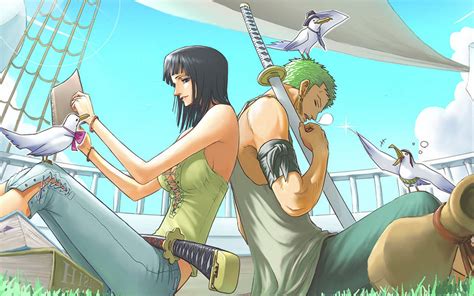 Zoro And Robin Wallpapers Wallpaper Cave