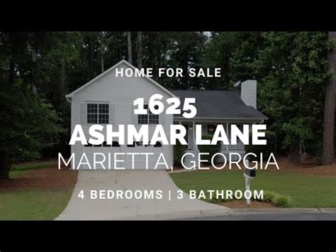 2020 rates included for use while preparing your income tax deduction. HOME FOR SALE | 1625 Ashmar Lane, Marietta GA - YouTube