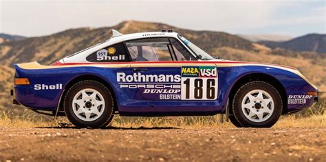 1985 Porsche 959 Rally Racer Could Bring 3 Million At Auction