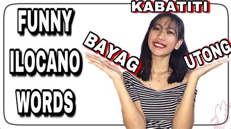 Funny Ilocano Words Youtube