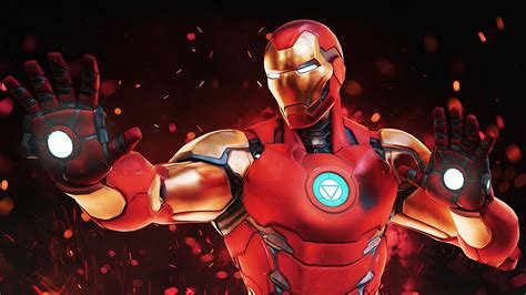 Fortnite Marvels Iron Man 4k Hd Games Wallpapers Hd