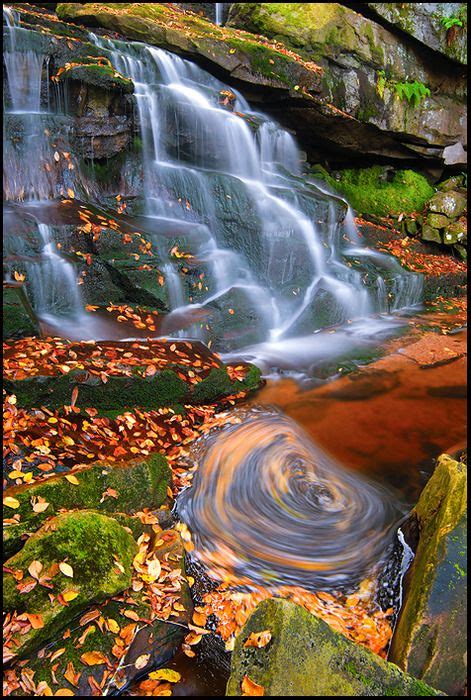 Second Falls Of Shays Run Blackwater Falls State Park West Virginia