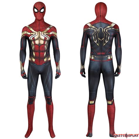 Spider Man 3 No Way Home Peter Parker Integrated Suit Jumpsuit