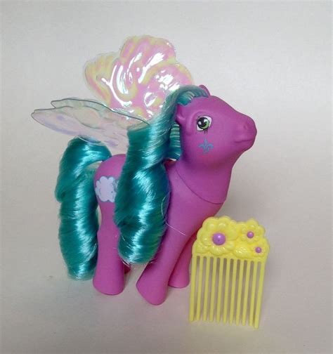 My Little Pony G1 Flutter Pony Cloud Puff Worig Wings And Comb Near