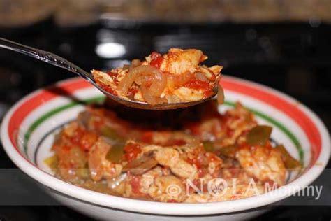 Alternatively, make the recipe vegetarian by topping with chunky, fresh guacamole. Louisiana Chicken Creole {Recipe} - NOLA Mommy