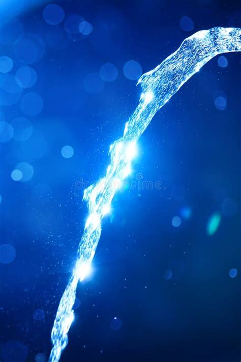 Pure Water Flow Stock Image Image Of Pouring Drink Drop 4686145