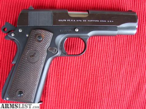 Armslist For Sale Colt Pre Series 70 1951 9mm Lightweight