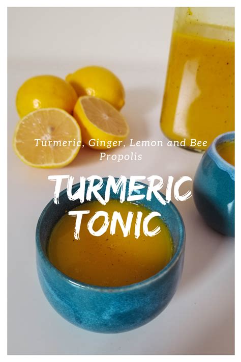 Turmeric Tonic Recipe With Images Anti Oxidant Foods Tonic