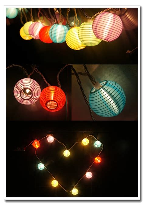 Mini Chinese Lantern String Lights Led Mini Chinese Lantern String