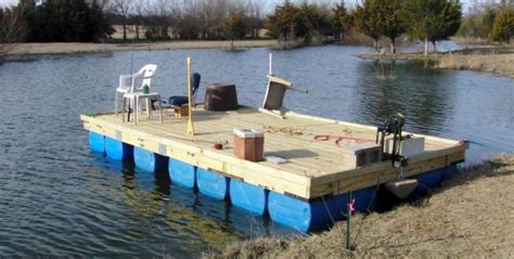 Diy Floating Dock For Pond Pond Docks Floating Docks For Ponds The