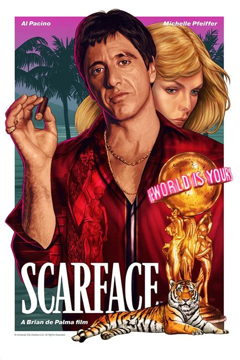 Scarface Poster Limited Edition Wall Art Print Hmv Store
