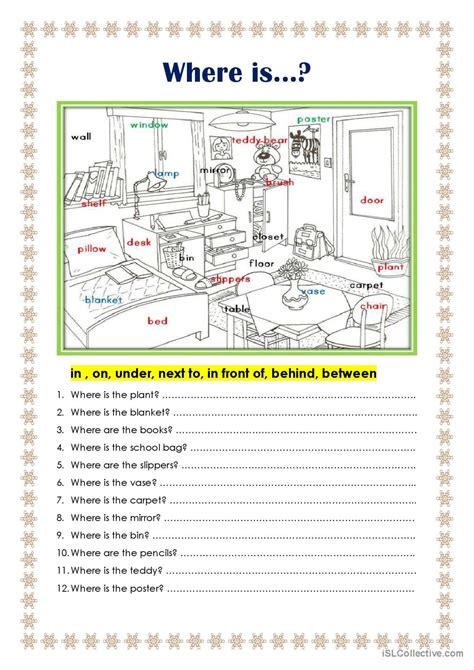 Where Is English Esl Worksheets Pdf And Doc