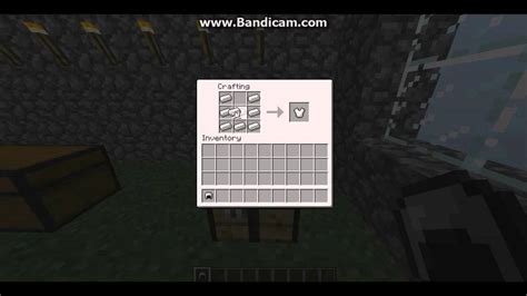 Minecraft How To Craft Armor Chestplate Youtube