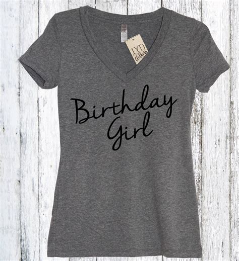 Birthday Girl Shirt Adult Birthday Shirt Womens Birthday Etsy