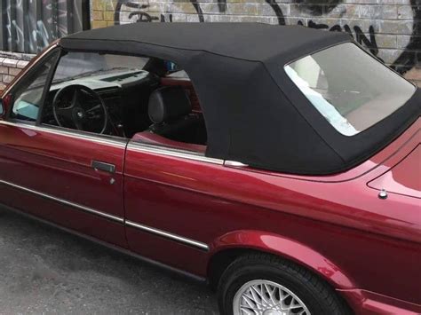 Manual Convertible Top Bmw E30 3 Series With Double Fold Cloth Binding