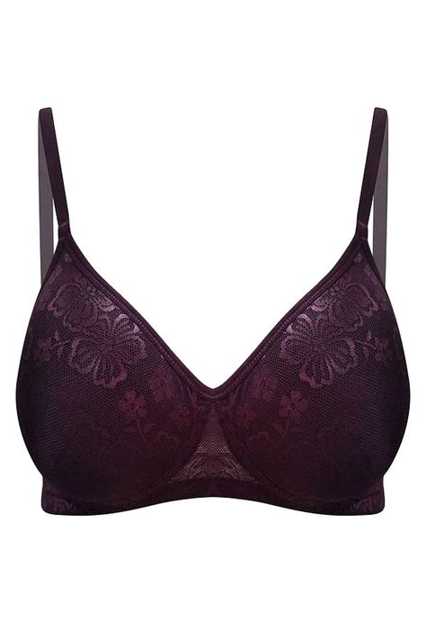 buy lace padded non wired full coverage bra in purple online india best prices cod clovia