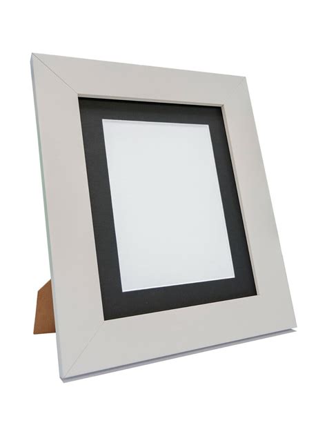 Metro White Picture Photo Frame With White Black Or Ivory Mount Mdf Wood 39x15mm Ebay