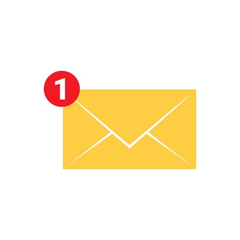 Concept Of Incoming Email Message Incoming Mail Icon Vector