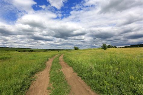 Roads In Steppe — Stock Photo © Pklimenko 7322345