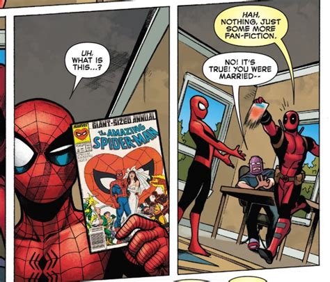 Just Fanfiction Right Spider Mandeadpool 50 Spiderman
