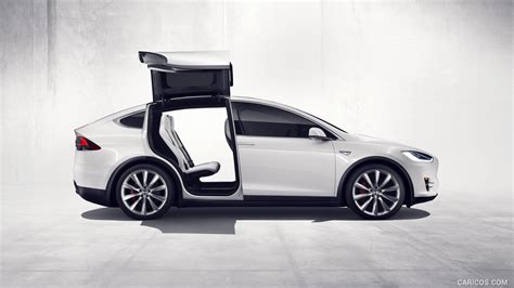 Tesla Model X 2016my Doors Open Side