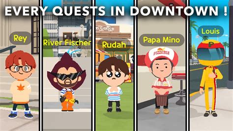 Every Quests In Downtown Updated Play Together Haegin Youtube