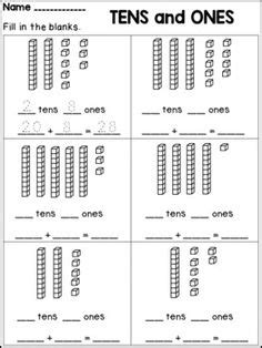 Regrouping tens and ones : 15809 Best First Grade Math images in 2019 | 1st grade ...