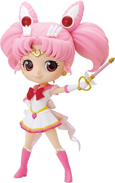 Amazon Com Banpresto Pretty Guardian Eternal The Movie Q Posket Super Sailor Chibi