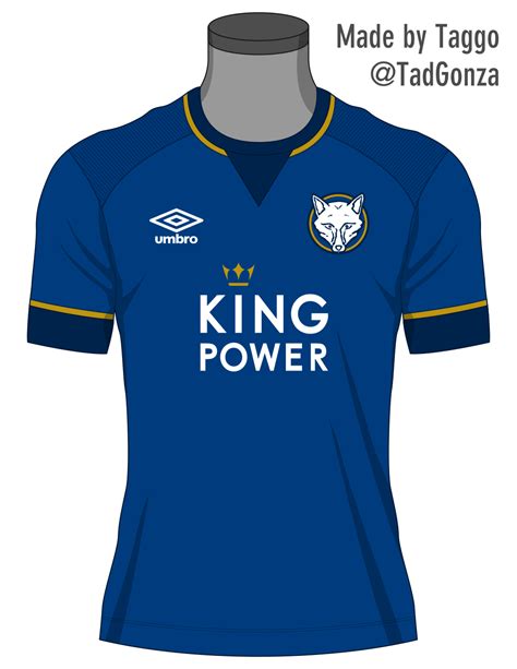 Leicester City Home Kit With Umbro