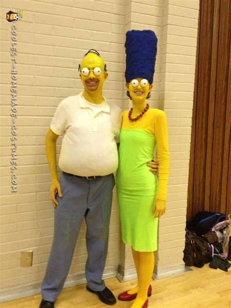 The Greatest Simpsons Costume Ever Simpsons Costumes Marge Simpson