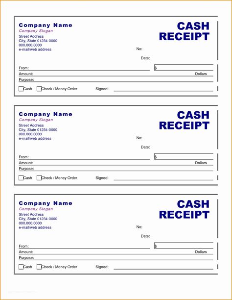 Free Fillable Receipt Template Of Free Fillable Cash Receipt Template The Best Porn Website
